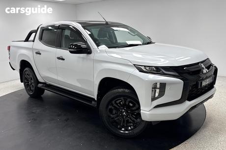 White 2022 Mitsubishi Triton Double Cab Pick Up Gsr (4X4)