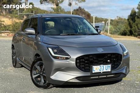 Silver 2024 Suzuki Swift Hatchback Hybrid Glx