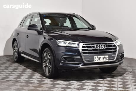 Blue 2017 Audi Q5 Wagon 2.0 Tfsi Quattro Sport