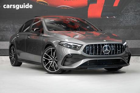 Grey 2025 Mercedes-Benz A35 Sedan 4Matic