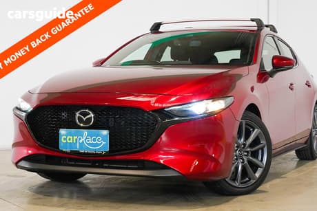 Red 2021 Mazda 3 Hatchback G20 Evolve