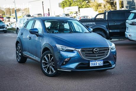 Blue 2019 Mazda CX-3 Wagon Akari (Fwd)
