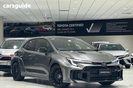 Silver 2024 Toyota GR Corolla Hatchback Gts