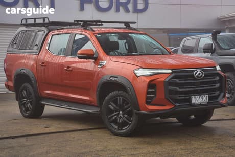 Orange 2023 LDV T60 Double Cab Utility Max Luxe (4X4)