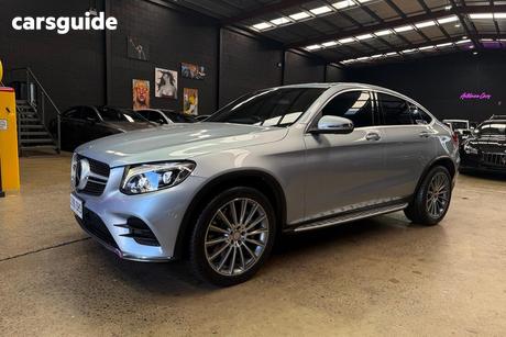 Silver 2016 Mercedes-Benz GLC250 Coupe 250