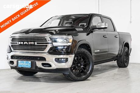 Black 2022 RAM 1500 Crew Cab Utility Laramie (Hybrid)