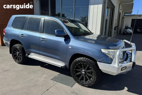 Blue 2012 Toyota Landcruiser Wagon Gxl (4X4)