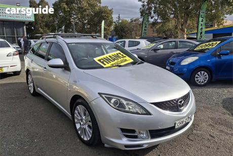 Silver 2009 Mazda 6 Wagon Classic