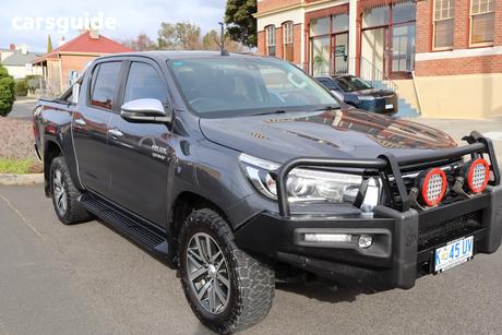 Grey 2020 Toyota Hilux Double Cab Pick Up Sr5 (4X4)