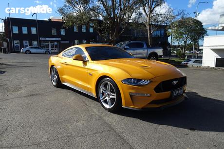 Orange 2022 Ford Mustang Fastback Gt 5.0 V8