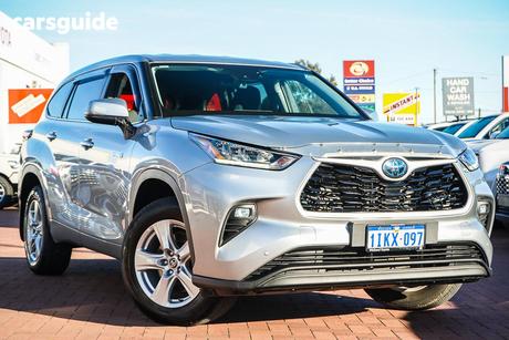 Silver 2024 Toyota Kluger Wagon Gx Hybrid Awd
