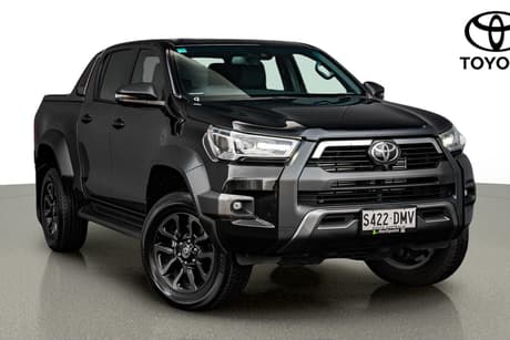 Black 2025 Toyota Hilux Double Cab Pick Up Rogue 48V (4X4)