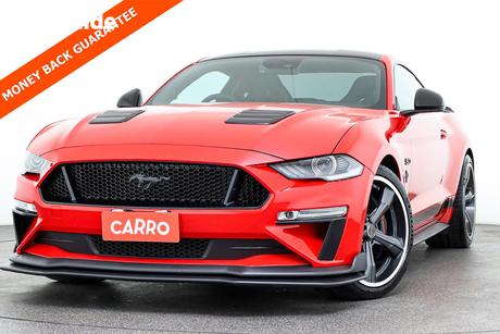 Red 2018 Ford Mustang Coupe Fastback Gt 5.0 V8