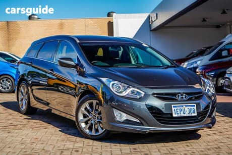 Grey 2014 Hyundai I40 Wagon Elite