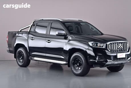 Black 2019 LDV T60 Double Cab Utility Luxe (4X4)