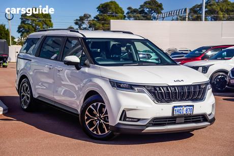 White 2022 Kia Carnival Wagon Sli