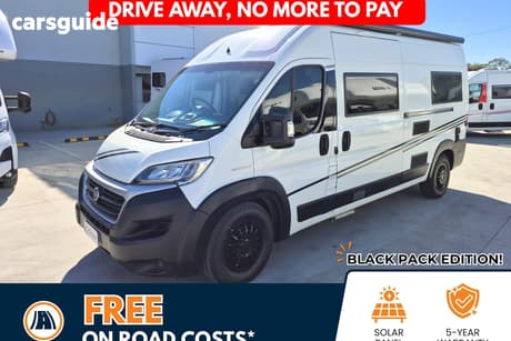 Black 2019 Fiat Ducato Commercial MOTORHOME