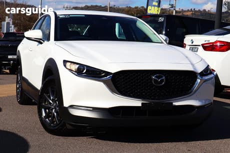 White 2024 Mazda CX-30 Wagon G20 Pure (Fwd)