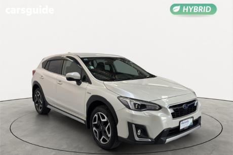 White 2020 Subaru XV Wagon Hybrid