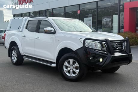 White 2019 Nissan Navara Dual Cab Pick-up St (4X4)