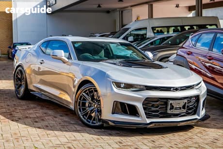 Silver 2019 Chevrolet Camaro Coupe Zl1