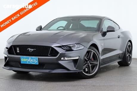 Grey 2018 Ford Mustang Coupe Fastback Gt 5.0 V8