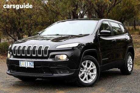 Black 2015 Jeep Cherokee Wagon Sport (4X2)