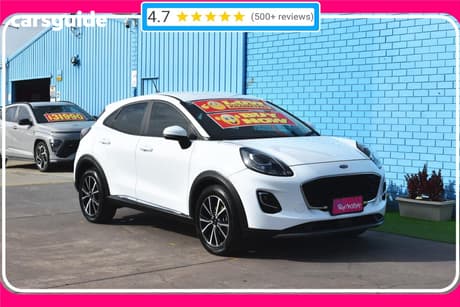 White 2022 Ford Puma Hatchback