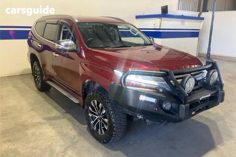 Red 2021 Mitsubishi Pajero Sport Wagon Exceed (4X4) 7 Seat