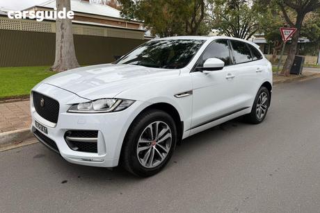 White 2016 Jaguar F-Pace Wagon 30D R-Sport
