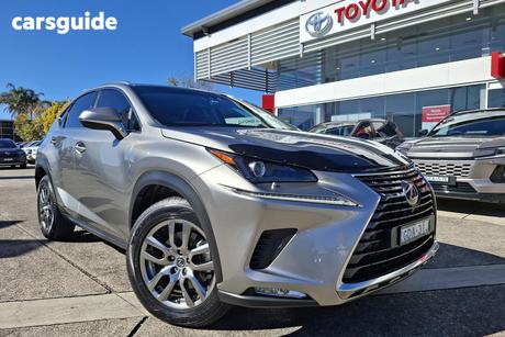 Silver 2019 Lexus NX300 Wagon Luxury (Awd)