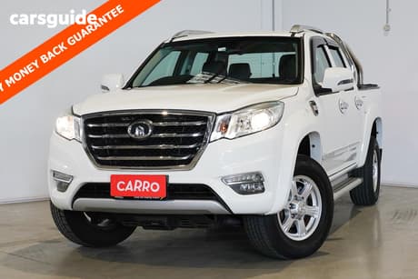 White 2020 Great Wall Steed Dual Cab Utility (4X2)