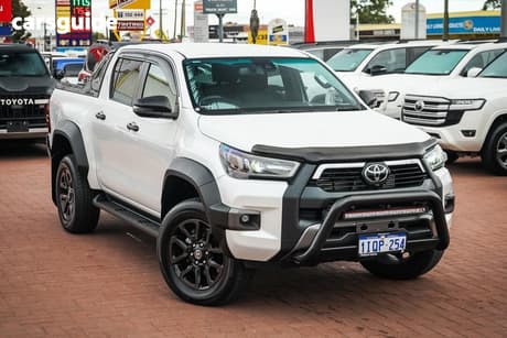 White 2025 Toyota Hilux Double Cab Pick Up Rogue 48V (4X4)