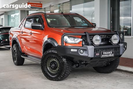 Orange 2022 Isuzu D-MAX Crew Cab Utility X-Terrain (4X4)