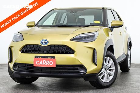 Gold 2024 Toyota Yaris Cross Wagon Gxl Hybrid