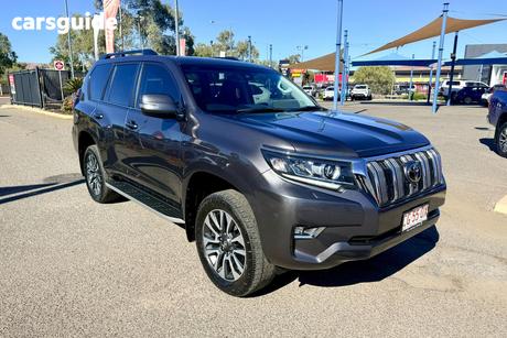 Grey 2021 Toyota Landcruiser Prado Wagon Vx Flat Tailgate