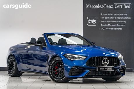 Blue 2025 Mercedes-Benz Cle300 Cabriolet 4Matic Mhev