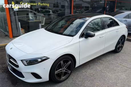 White 2019 Mercedes-Benz A200 Sedan