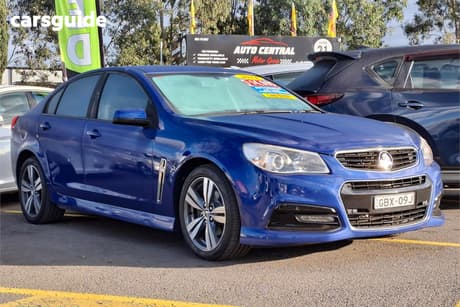 Blue 2014 Holden Commodore Sportswagon Sv6