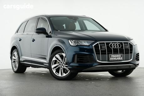 Blue 2021 Audi Q7 Wagon 45 Tdi Quattro Mhev