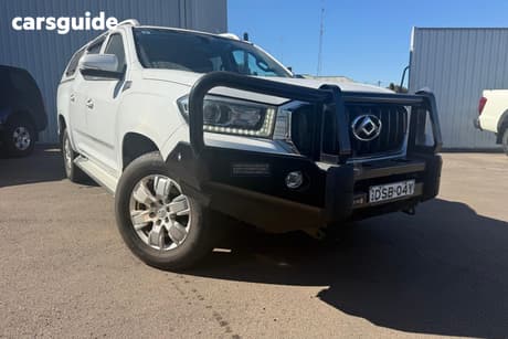 White 2018 LDV T60 Double Cab Utility Pro (4X4)