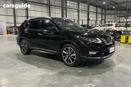 Black 2019 Nissan X-Trail Wagon Ti (4Wd)