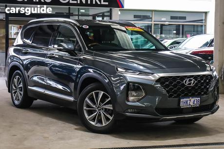 Silver 2020 Hyundai Santa FE Wagon Elite Mpi (2Wd)
