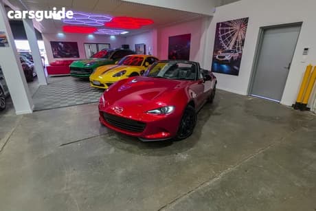 Red 2024 Mazda MX-5 Convertible G20 Roadster