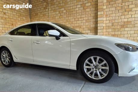 White 2015 Mazda 6 Sedan Touring