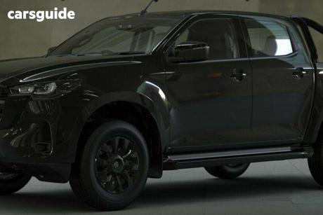 Black 2026 Mazda BT-50 Dual Cab Pick-up Boss (4X4)