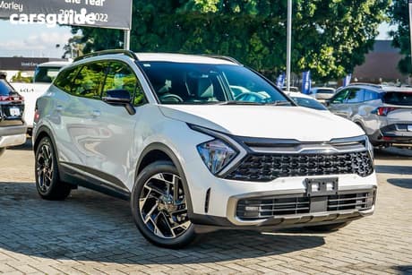 White 2025 Kia Sportage Wagon Sx+ (Awd)