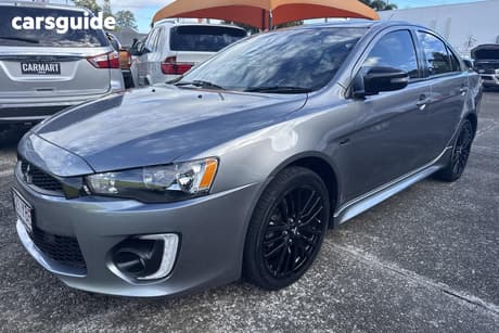 Grey 2017 Mitsubishi Lancer Sedan Black Edition (Es)
