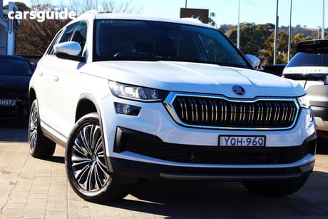 White 2022 Skoda Kodiaq Wagon Style (4X4)