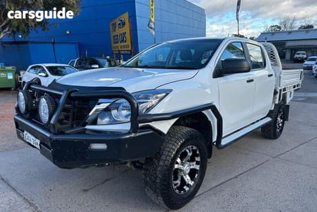 White 2019 Mazda BT-50 Dual Cab Chassis Xt (4X4) (5Yr)